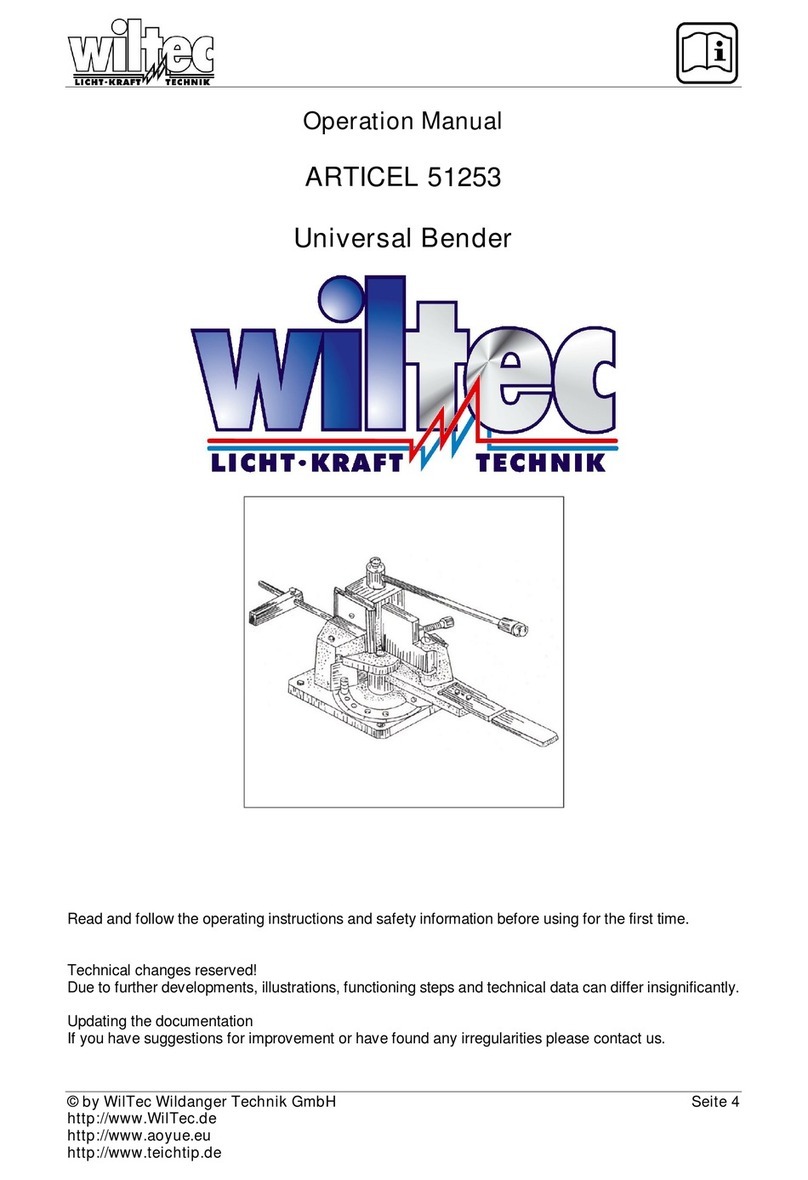 WilTec 51253 Operation manual WilTec 51253 Operation manual