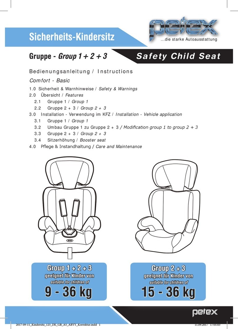 PETEX Comfort 602 instructions