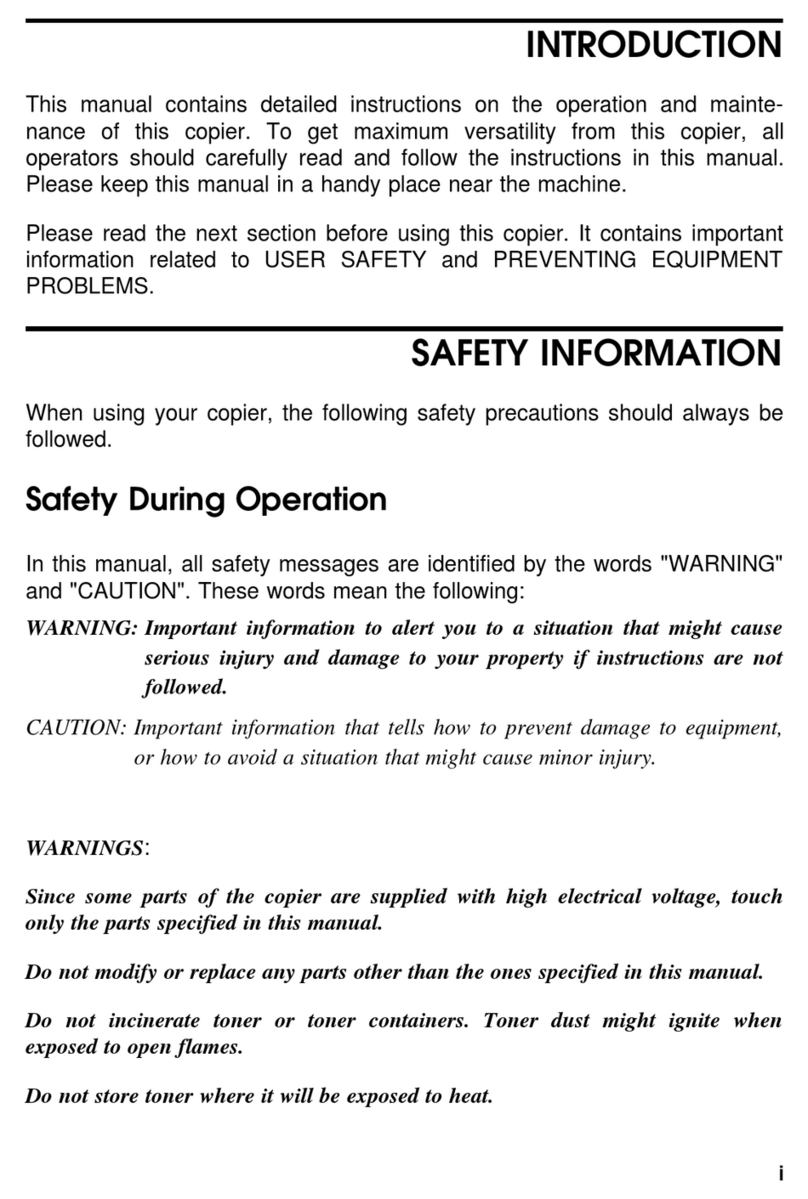 Ricoh Aficio FT4027 User manual