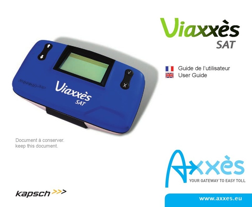 Axxes Viaxxes Sat user guide