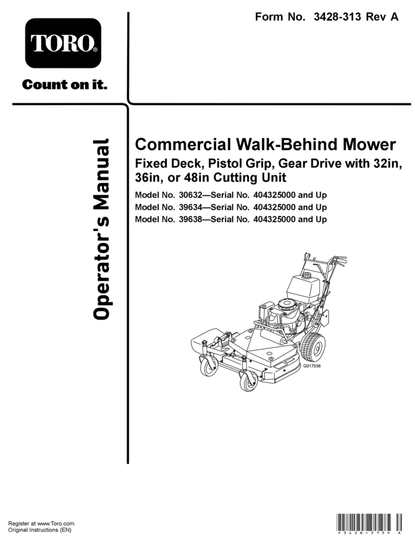 Toro 30632 User manual