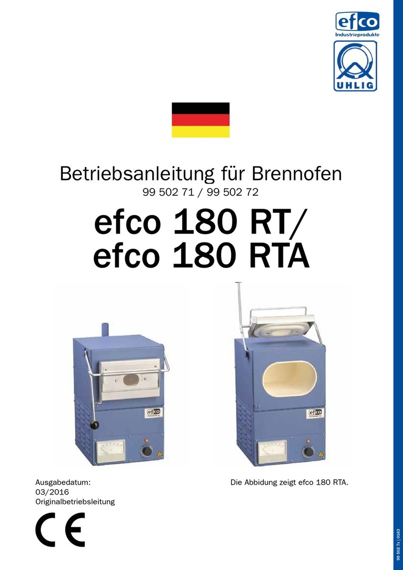 Efco 180 RT operating instructions
