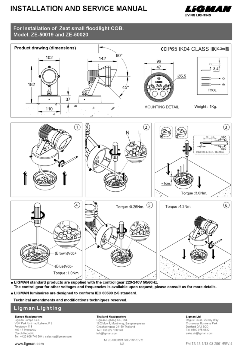LIGMAN ZE-50019 Manual