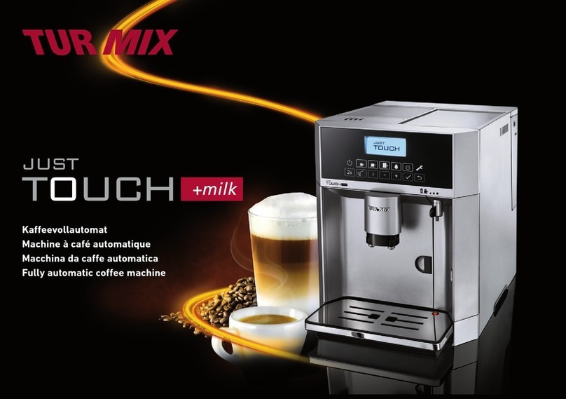 TUR MIX Just Touch + milk manual