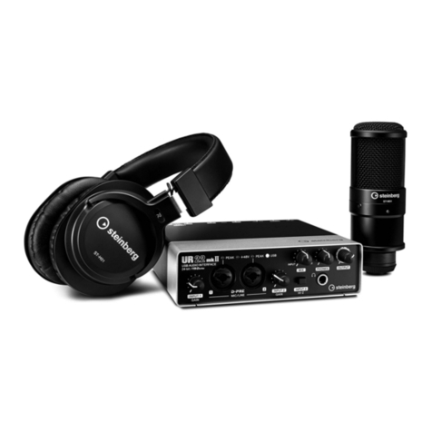 Steinberg UR22mkII Recording Pack Package Guide