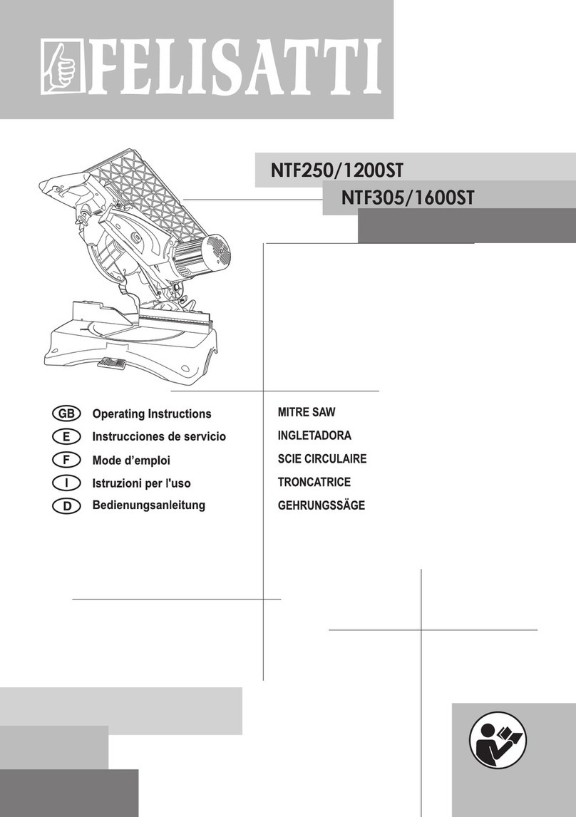 Felisatti NTF250/1200ST operating instructions