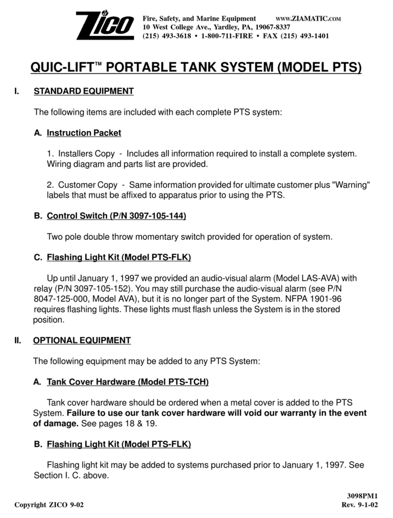 Zico QUIC-LIFT PTS manual