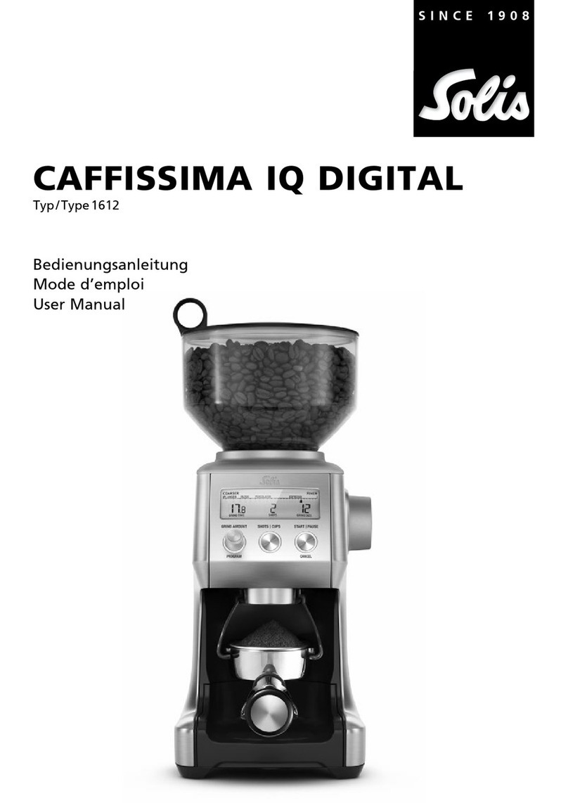 SOLIS CAFFISSIMA IQ user manual