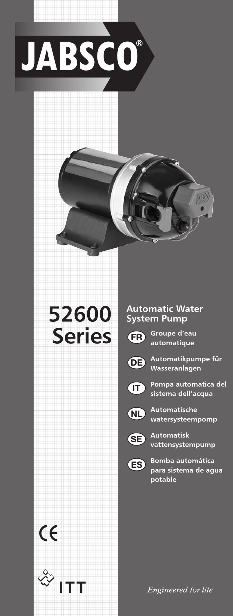 ITT JABSCO 52600 Series User manual
