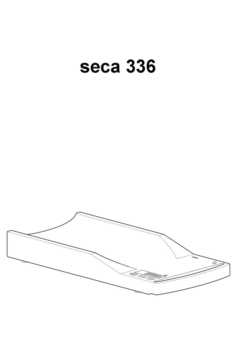 Seca 336 Instruction Manual