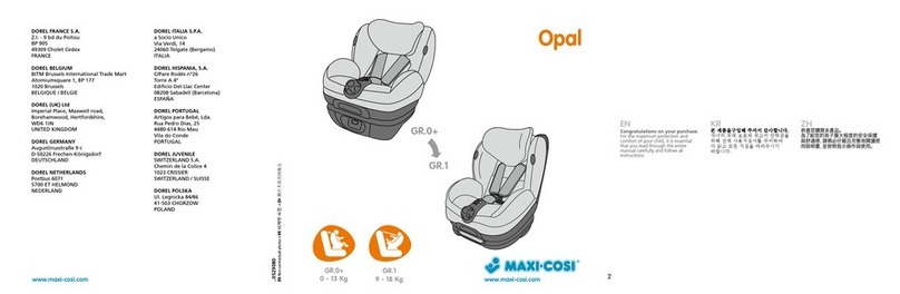 MaxiCosi Opal Troubleshooting guide MaxiCosi Opal Troubleshooting guide