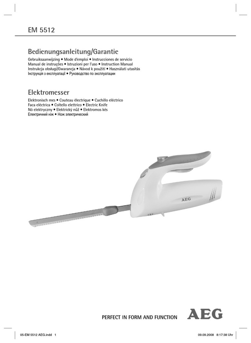 AEG EM 5512 instruction manual