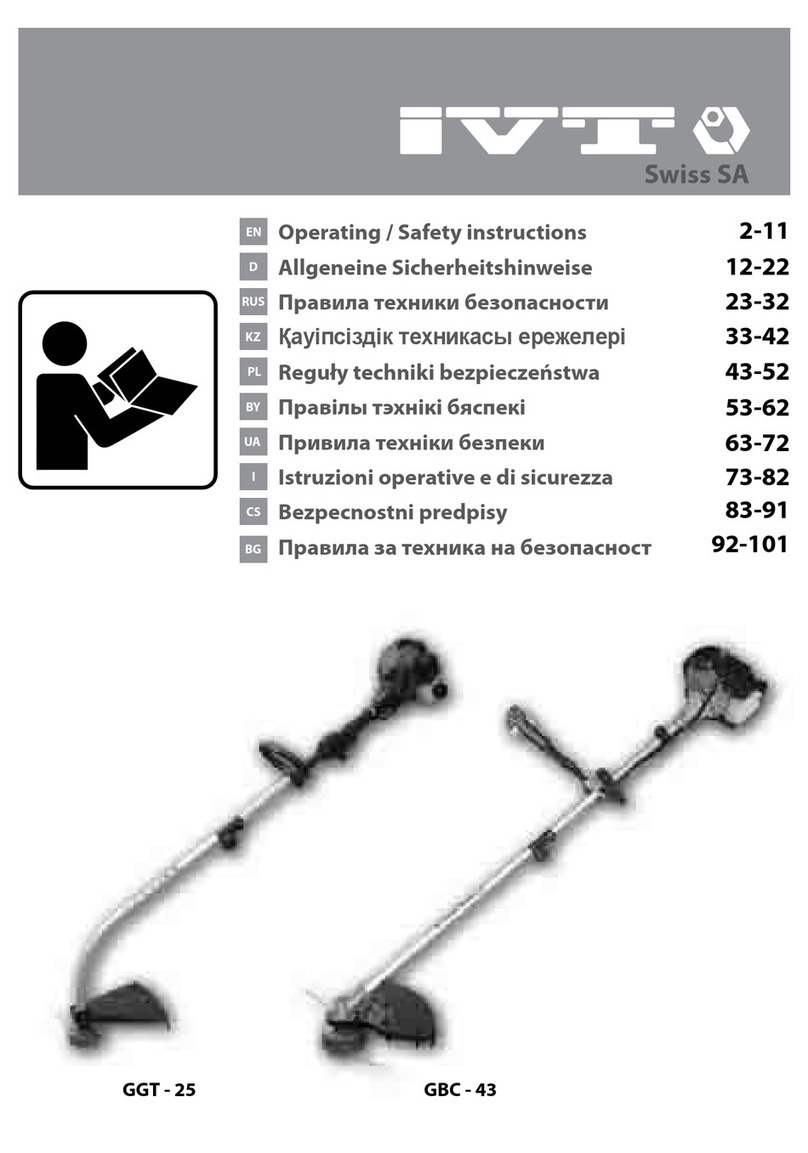 IVT GGT-25 Operating/safety instructions