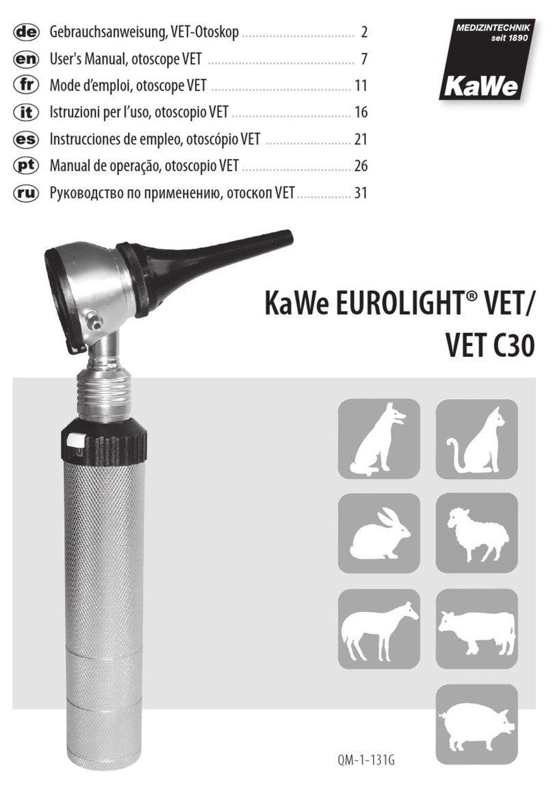 KaWe EUROLIGHT VET C30 user manual