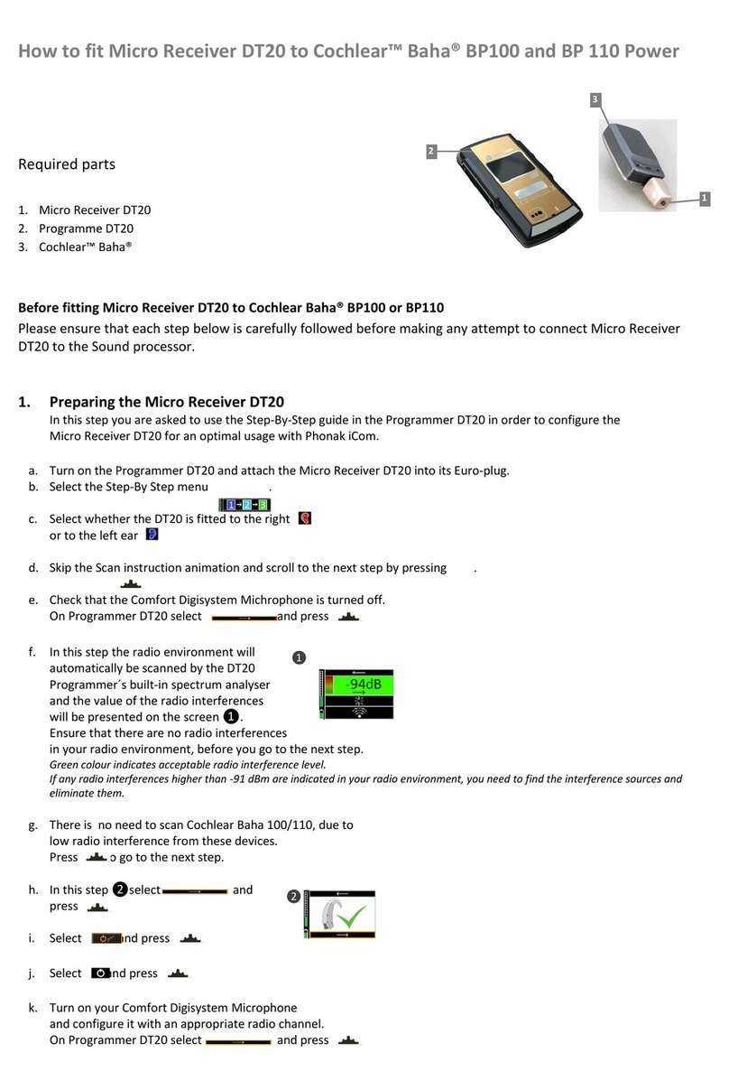 Cochlear Baha BP100 How to fit