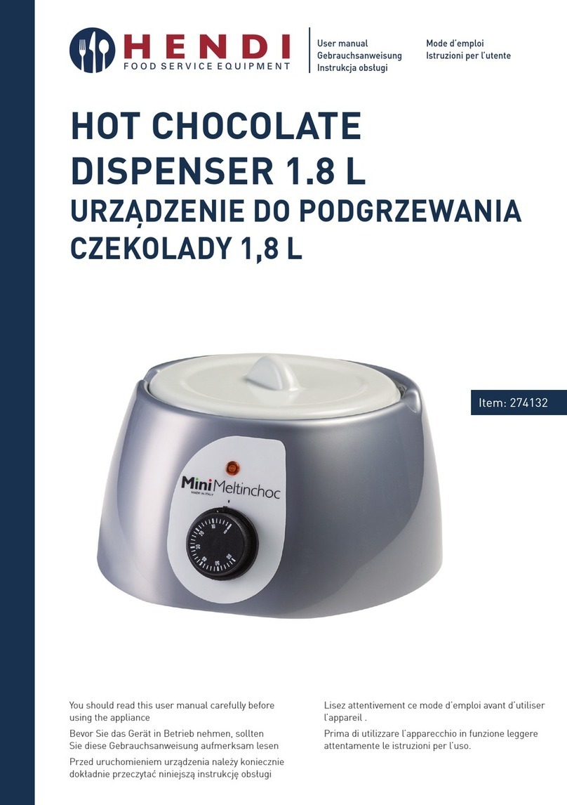 Hendi 274132 user manual