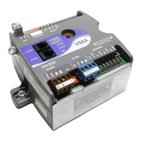 Johnson Controls VMA1615 User manual