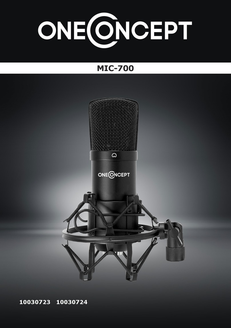 oneConcept MIC-700 instructions