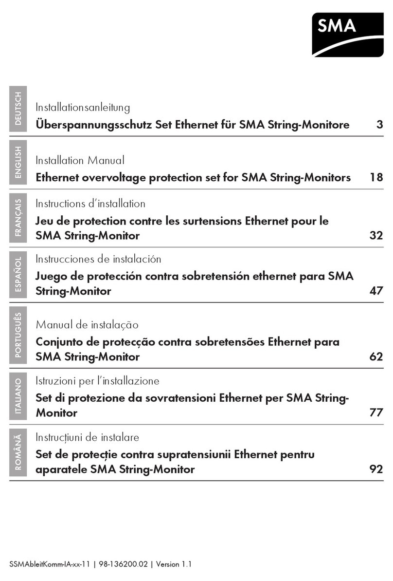 SMA SSM-U-COMOVP installation manual