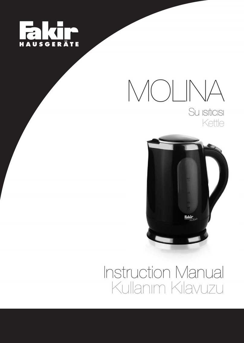 Fakir MOLINA instruction manual