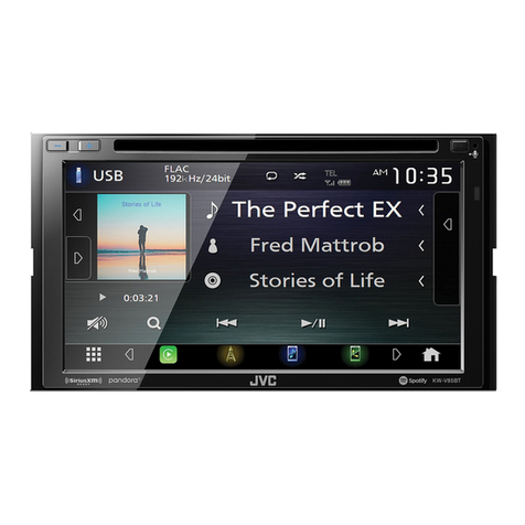 JVC KW-V850BT User manual