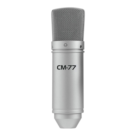 Omnitronic MIC CM-77 User manual