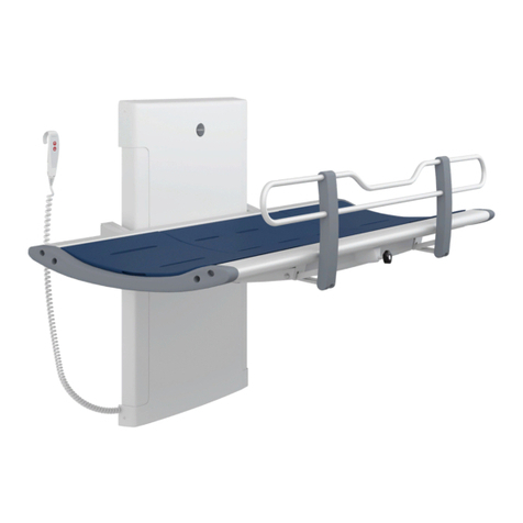 Pressalit Care MAX-Ability 3000 Series Installation drawing Pressalit Care MAX-Ability 3000 Series Installation drawing