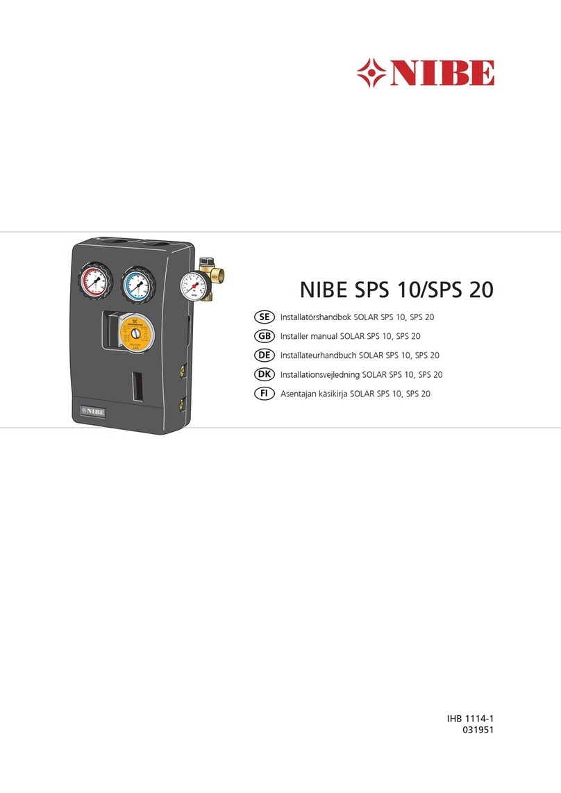 Nibe SPS 10 Installer manual