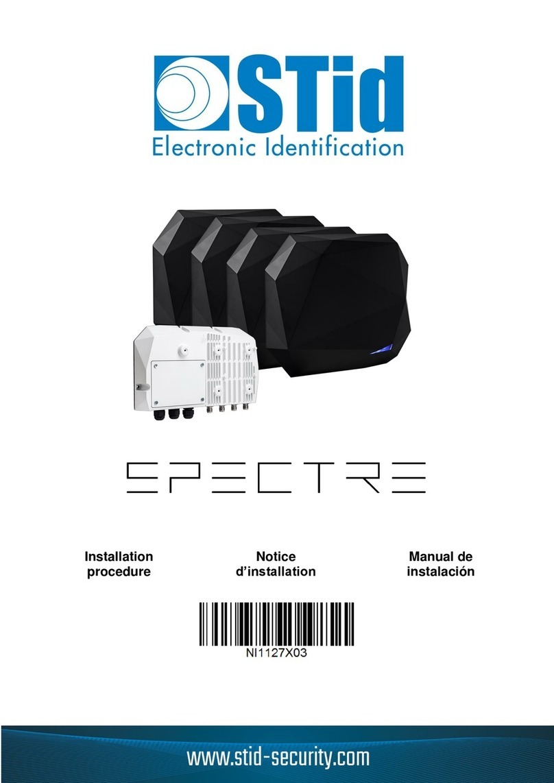 Stid SPECTRE Series Installation procedures