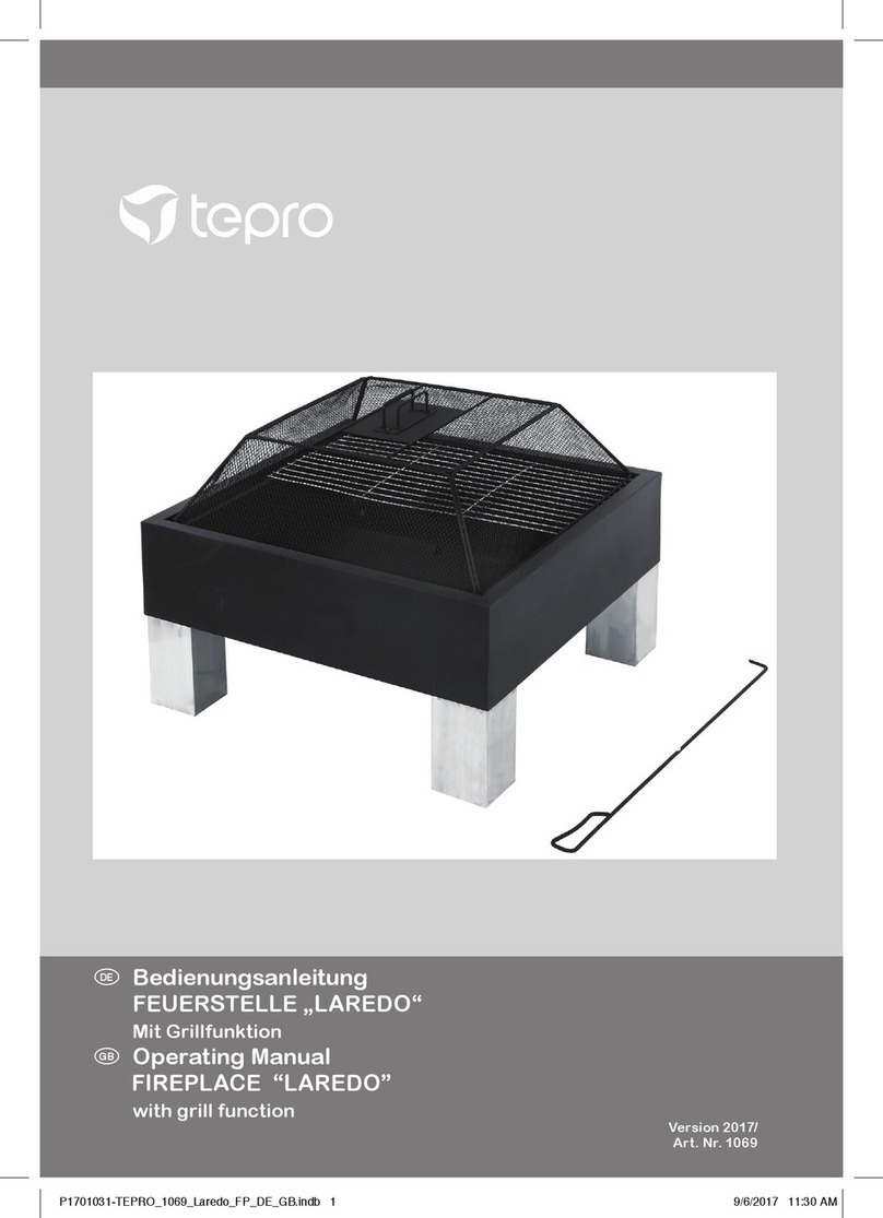 tepro Laredo operating manual