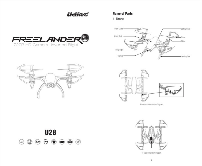 UDI R/C VOYAGER U845Wifi User manual