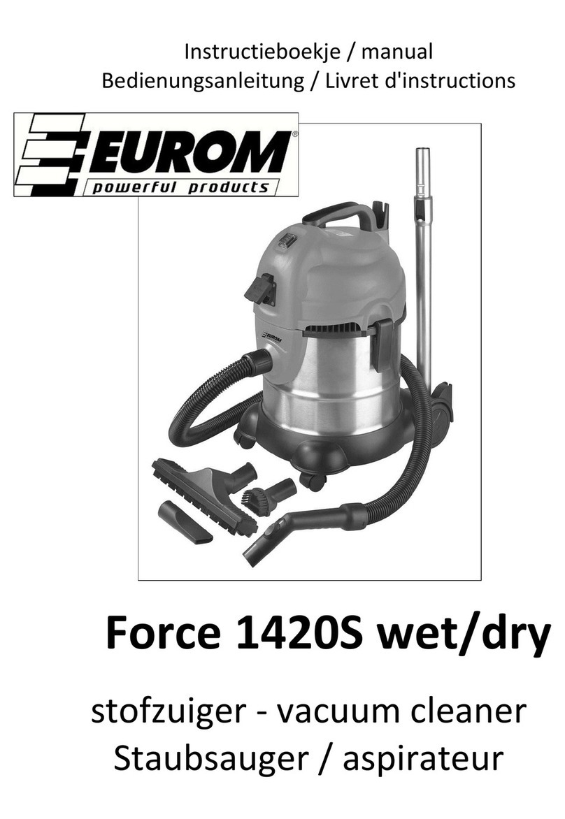 EUROM Force 1420S wet/dry User manual