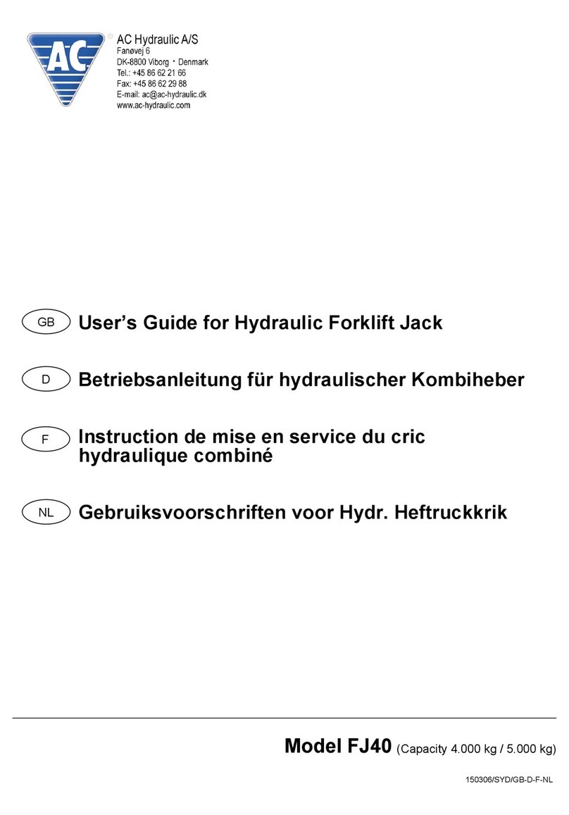 AC Hydraulic FJ40 user guide
