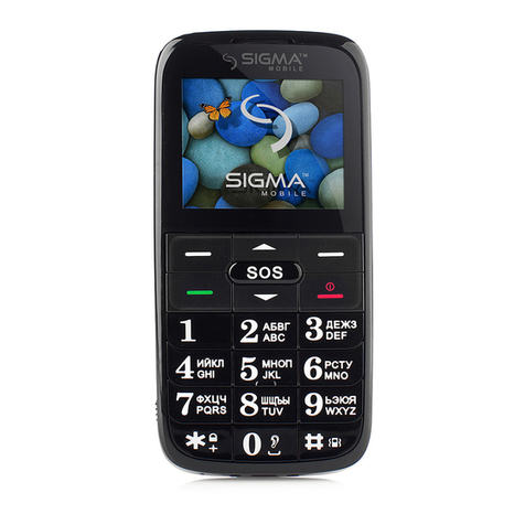 Sigma mobile Comfort 50 Slim manual