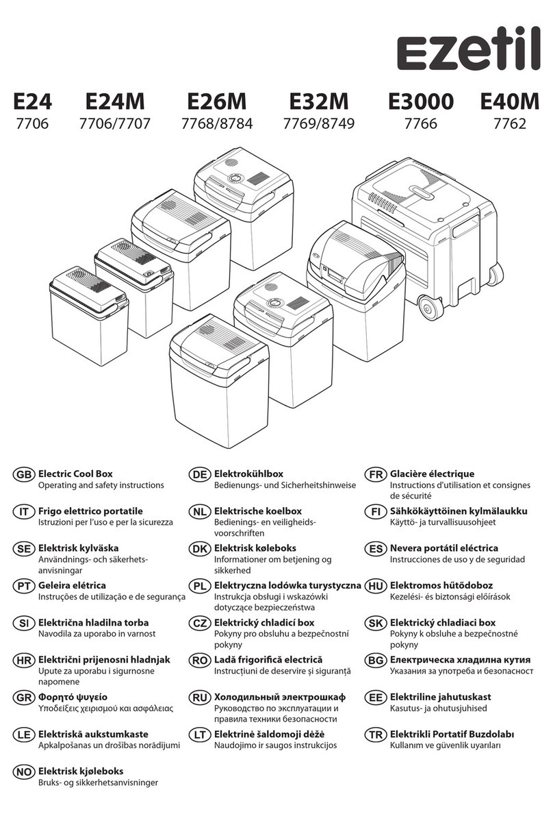 Ezetil E24 Operating and safety instructions Ezetil E24 Operating and safety instructions