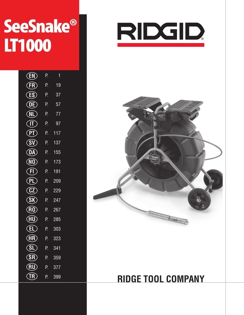 RIDGID SeeSnake LT1000 manual