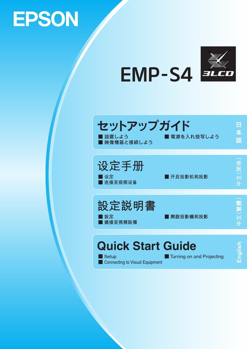 Epson EMP-S4 User manual