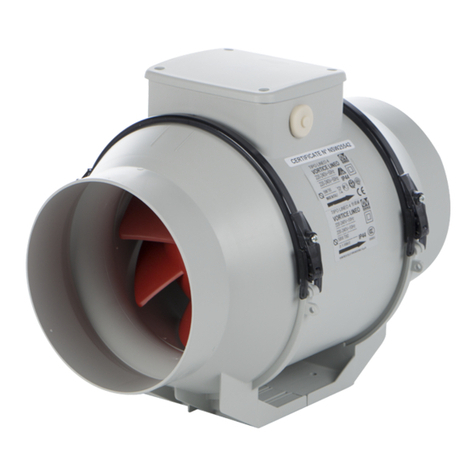 Vortice LINEO 100 Q V0 User manual