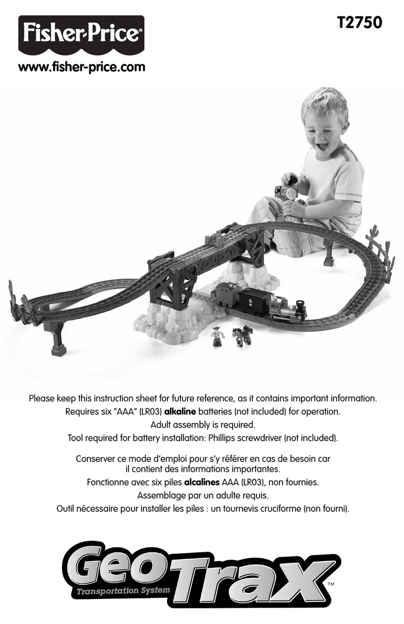 Fisher-Price GeoTrax T2750 manual
