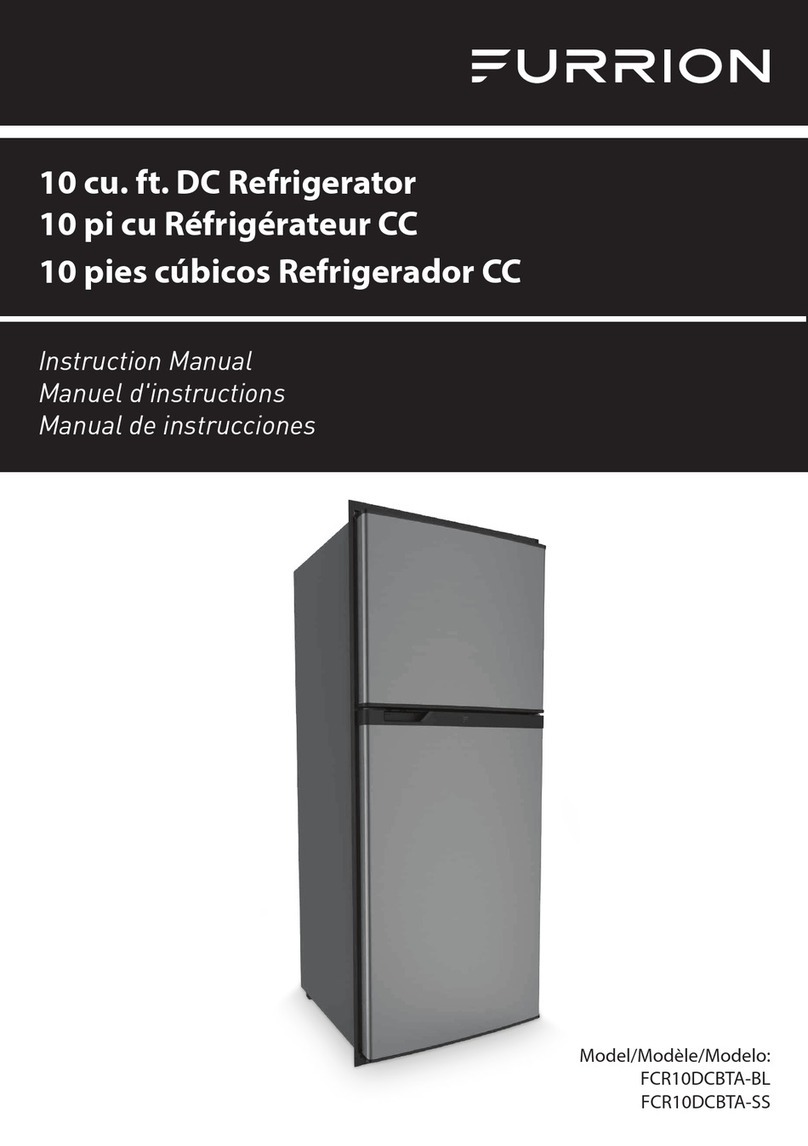 Furrion FCR10DCBTA-BL User manual