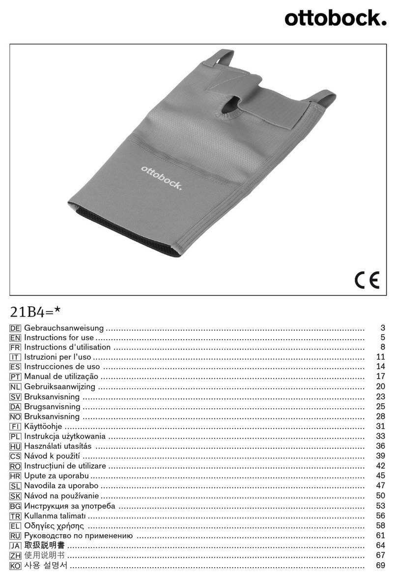Otto Bock 21B4 Series User manual