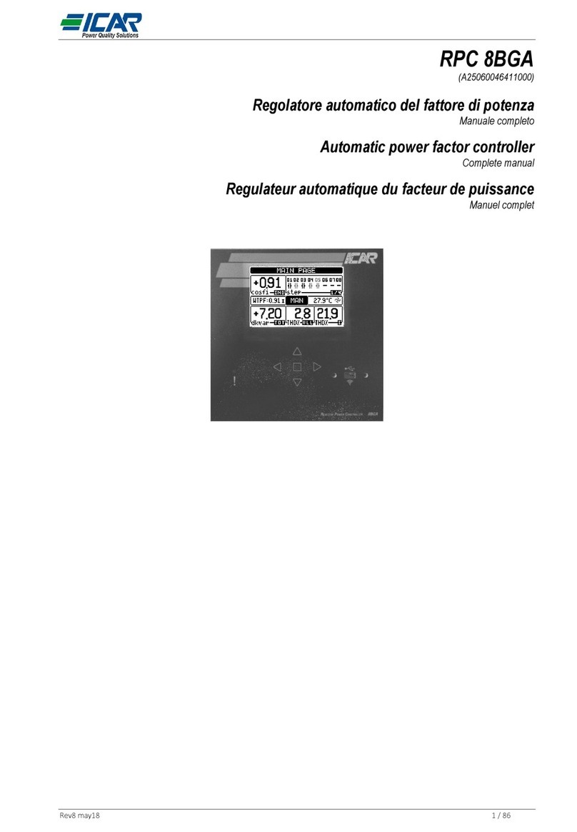 Icar RPC 8BGA Complete manual