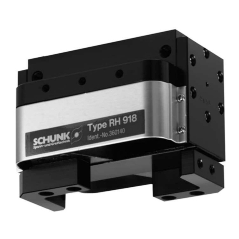 SCHUNK RH 918 User instructions