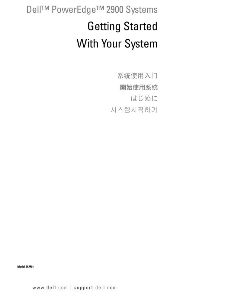 Dell PowerEdge 2900 User manual