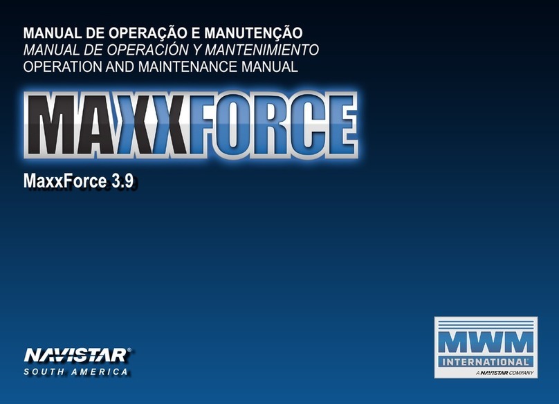 Navistar MWM MaxxForce 3.9 Operation and maintenance manual