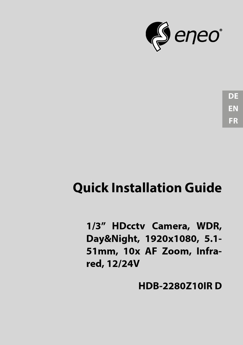 Eneo HDB-2280Z10IR D User manual