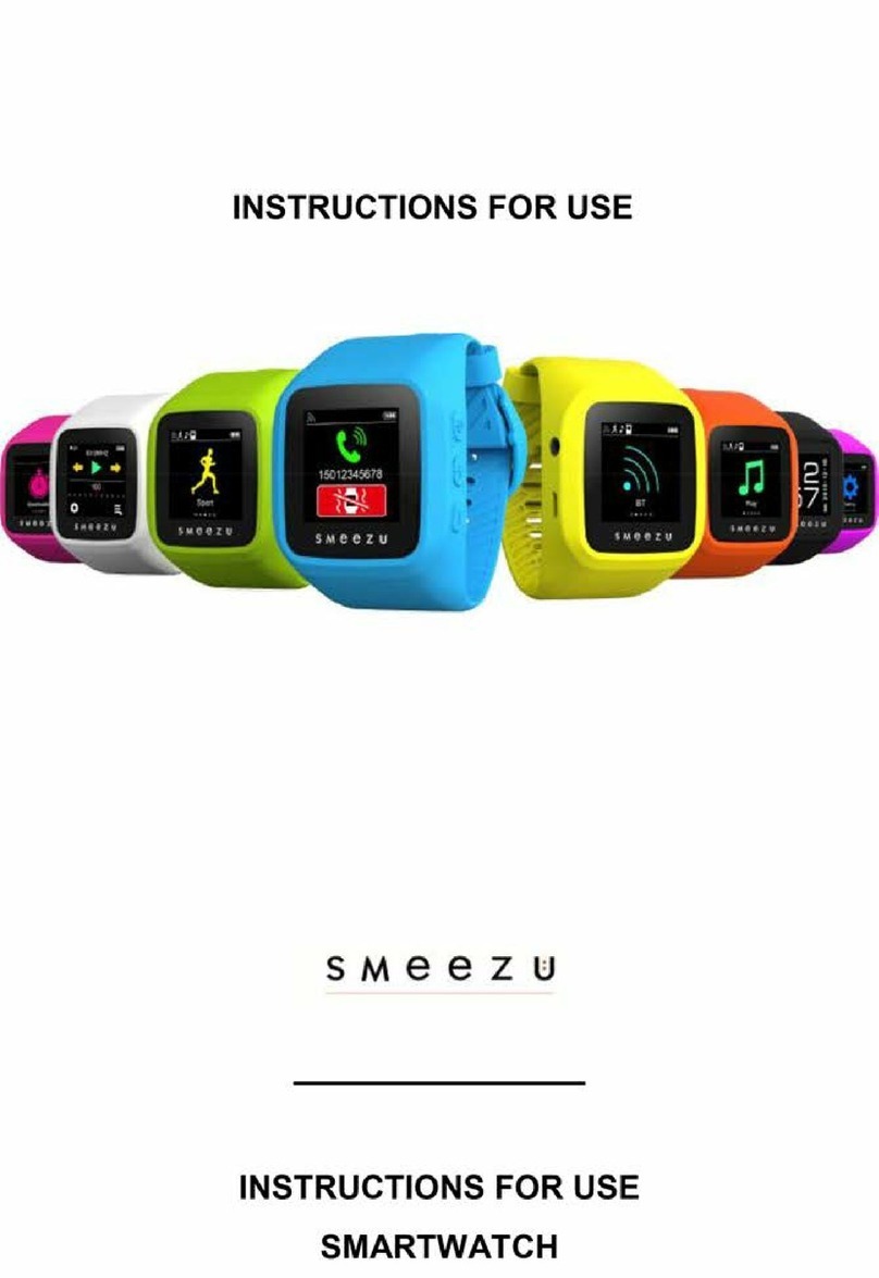 SMEEZU SmartWatch Instructions for use
