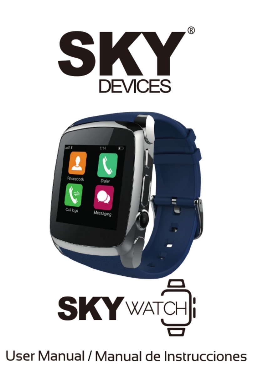 SKY DEVICES SKY Watch user manual