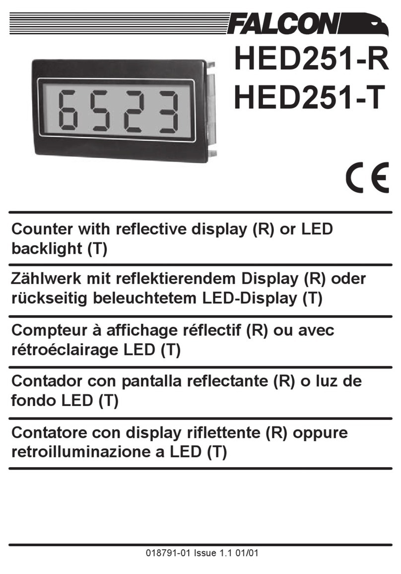 Trumeter FALCON HED251-R User manual