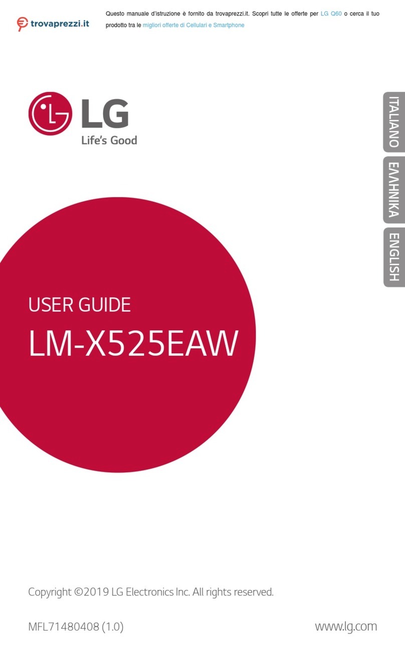 LG LM-X525EAW User manual